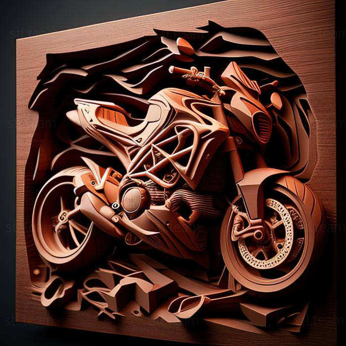 3D model Ducati Hyperstrada 939 (STL)